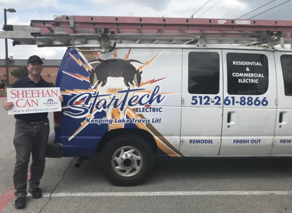 StarTech Electric van & technician