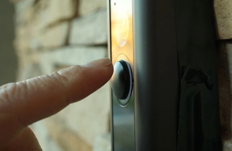 Pressing a Doorbell