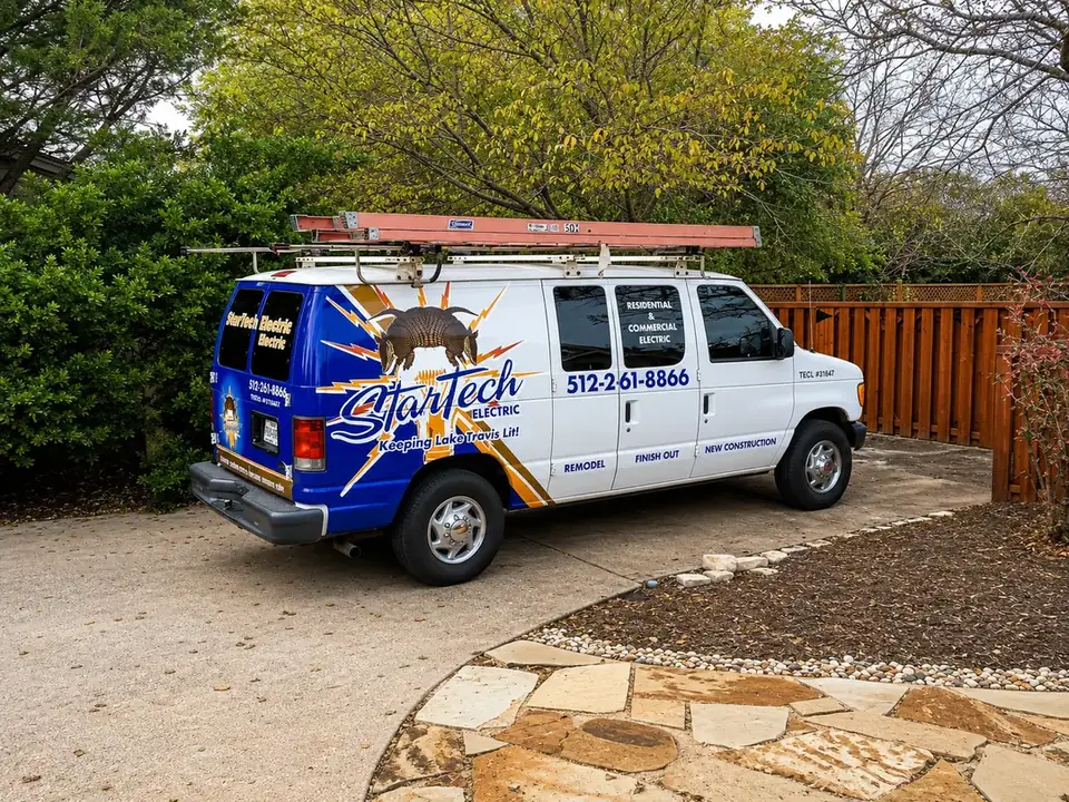 StarTech Electric’s branded service van